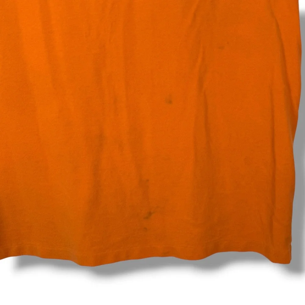 Polo Ralph Lauren Polo Shirt Men XL Orange Classic Fit Short Sleeve Pique Golf